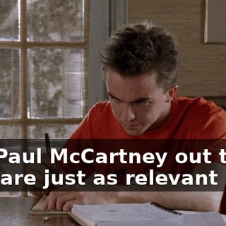like Paul McCartney out there who are just as relevant
