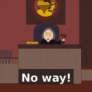 No way!