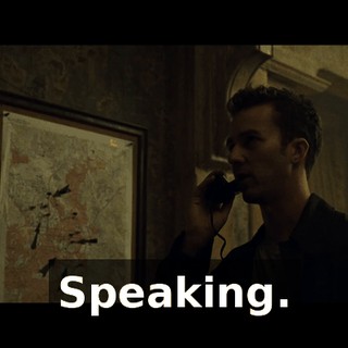 Speaking.