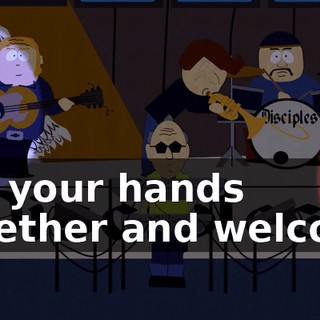 Put your hands together and welcome