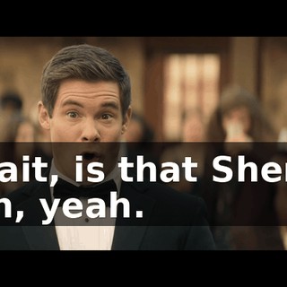 - Wait, is that Sheryl? - Oh, yeah.