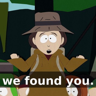 we found you.