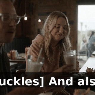 [chuckles] And also...