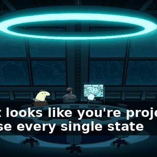 So, it looks like you're projected to lose every single state