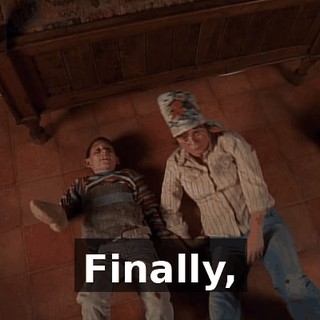 Finally,