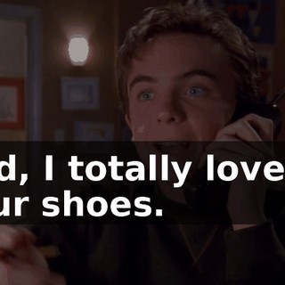 God, I totally love all your shoes.