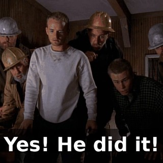 Yes! He did it!