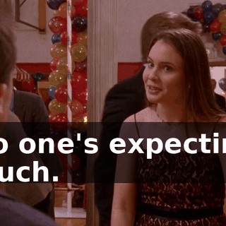 No one's expecting much.