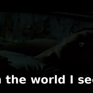 In the world I see,