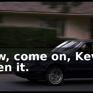 Now, come on, Kevin. Open it.