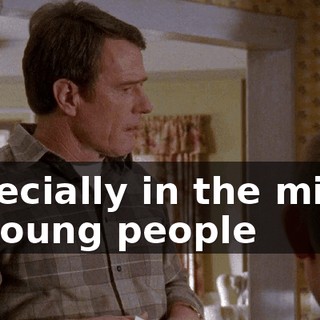 Especially in the minds of young people