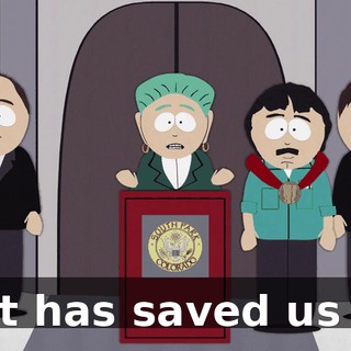 that has saved us all!