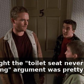 I thought the "toilet seat never needs warming" argument was pretty good.