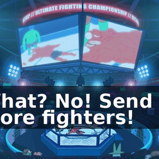 What? No! Send in more fighters!