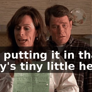 and putting it in that baby's tiny little heart.