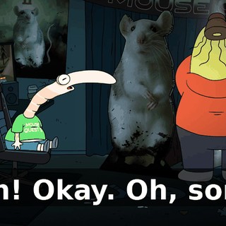 Aah! Okay. Oh, sorry.