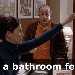 in a bathroom fee!