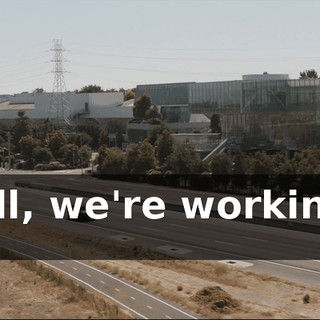 - Well, we're working on it.