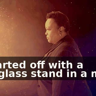 I started off with a sunglass stand in a mall.