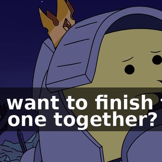 You want to finish this last one together?
