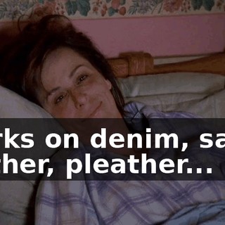 Works on denim, satin, leather, pleather...