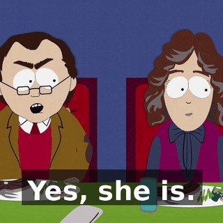 Yes, she is.