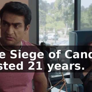 the Siege of Candia lasted 21 years.