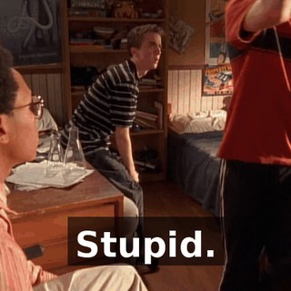 Stupid.