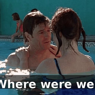 Where were we?