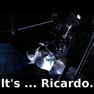 lt's ... Ricardo.