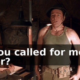 You called for me, sir?