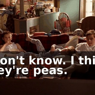 I don't know. I think they're peas.