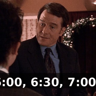 6:00, 6:30, 7:00?