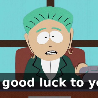So good luck to you.