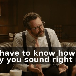 You have to know how crazy you sound right now.