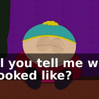 Will you tell me what it looked like?