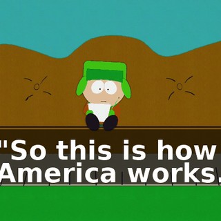"So this is how America works.