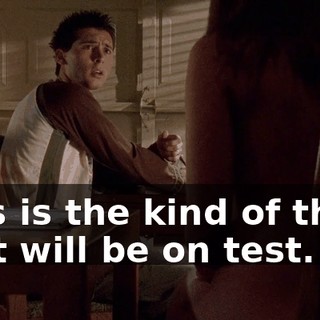 This is the kind of thing that will be on test.
