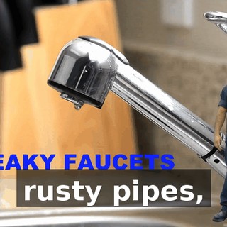rusty pipes,