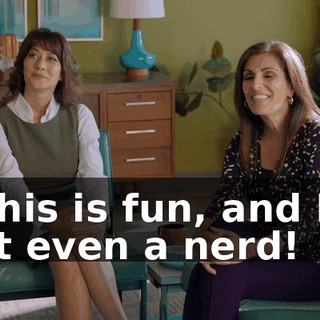 - This is fun, and I'm not even a nerd!