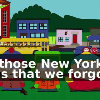to those New Yorker kids that we forgot--