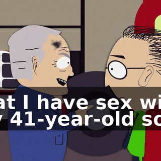 that I have sex with my 41-year-old son?