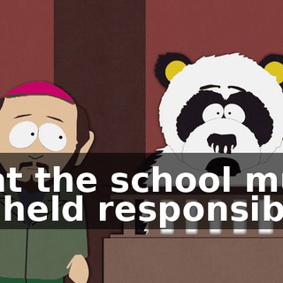 that the school must be held responsible.