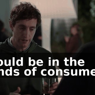 should be in the hands of consumers,