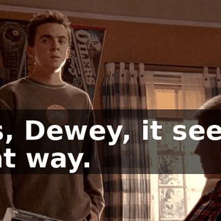 Yes, Dewey, it seems that way.