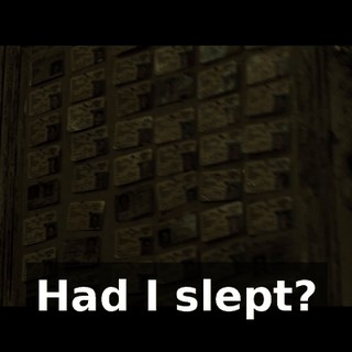 Had I slept?