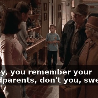 Dewey, you remember your grandparents, don't you, sweetie?