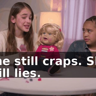 She still craps. She still lies.