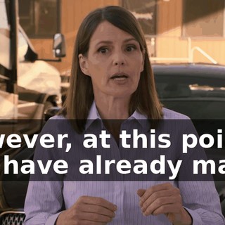 However, at this point, I will have already made