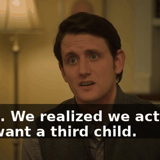 Yeah. We realized we actually did want a third child.